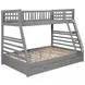 Ashton Grey Twin Over Full Bunk Bed