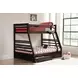 Ashton Cappuccino Twin Over Full Bunk Bed