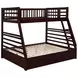 Ashton Cappuccino Twin Over Full Bunk Bed