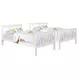 Chapman White Twin Over Twin Bunk Bed