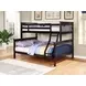 Chapman Black Twin Over Full Bunk Bed