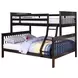 Chapman Black Twin Over Full Bunk Bed