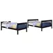 Chapman Black Twin Over Full Bunk Bed
