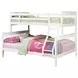 Chapman White Twin Over Full Bunk Bed