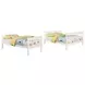 Chapman White Twin Over Full Bunk Bed