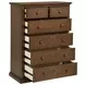 Sumerlin Medium Brown 6 Drawer Chest