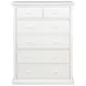 Sumerlin White 6 Drawer Chest