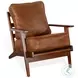 Desert Sage Dark Chocolate Accent Chair