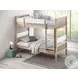 Dakota Natural Twin Over Twin Bunk Bed