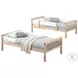 Dakota Natural Twin Over Twin Bunk Bed