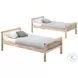 Dakota Natural Twin Over Twin Bunk Bed
