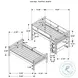 Dakota Natural Twin Over Twin Bunk Bed