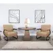 Nash Ronan Nude Upholstered Accent Chair