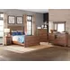 Taos Canyon Brown 6 Drawer Dresser