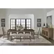 Beacon Hill Dusted Barley 90" Extendable Rectangular Dining Table