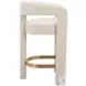Saiko Beige Counter Height Stool
