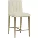 Hadwin Geralt Linen Performance Fabric Counter Height Stool