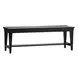 Stone Ridge Tobacco and Black 6 Piece Extendable Rectangular Dining Set