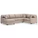 Seyler Lane Hemp 3 Piece Modular Sectional with LAF Chaise