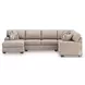 Seyler Lane Hemp 3 Piece Modular Sectional with LAF Chaise