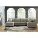 Seyler Lane Hemp 3 Piece Modular Sectional with LAF Chaise