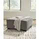 Revenna Greystone Oversized Accent Ottoman