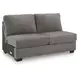 Revenna Greystone 3 Piece Modular Sectional with Double Chaise