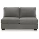 Revenna Greystone 3 Piece Modular Sleeper Sectional with Double Chaise