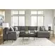 Revenna Greystone 3 Piece Modular Sectional with RAF Chaise