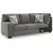 Revenna Greystone 3 Piece Modular Sleeper Sectional with RAF Chaise