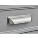 Harborwick Harbor Gray 5 Drawer Chest