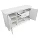 Harborwick White Dove 2 Door Server