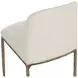 Leandro Zenith Alabaster Performance Fabric Dining Chair Set of 2