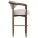 Gavina Gifford Script Upholstered Bar Stool