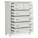 Charleston White Dove Panel Bedroom Set