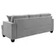 Baldwin Dalton Graphite 84" Sofa