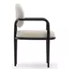 Madera Beige Performance Fabric Upholstered Dining Arm Chair