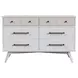 Rowan Ash Linen 6 Drawer Dresser