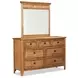 Alta Brushed Ash 7 Drawer Dresser