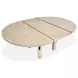 Sunset Cove Sanibel Brown 74" Extendable Oval Dining Table
