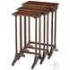 Marriage of Convenience Walnut 17" Rectangular Nesting Tables