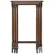 Marriage of Convenience Walnut 17" Rectangular Nesting Tables