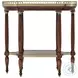 Parfait Okoume Choco 30" Oval Accent Table