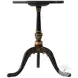 The Jennings And Betteridge Black And Italian Gold Chinoiserie 22" Oval Accent Table