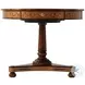 The Scrolling Ramsey Mahogany Vine 38" Round Center Table