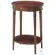 The Welcome Light Cerejeira 20" Oval Accent Table