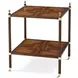 English Cabinet Maker Completon Rectangular Regency Tiers Occasional Table Set