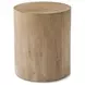 TA Originals Aged Oak Round Sawyer Accent Table