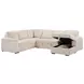 Devonshire Camel Sleeper Sectional with Storage Chaise