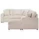 Devonshire Camel Sleeper Sectional with Storage Chaise
